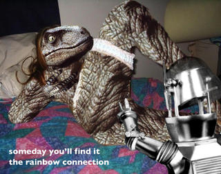 Illustration for article titled What The Internet Hath Wrought: Dinosaursf**kingrobots.com